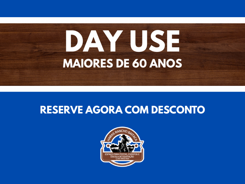 Day Use | Ingresso 60+ | PNE
